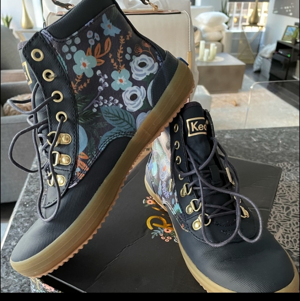 KEDS Scout Water-Resistant Garden Party Print Boot
